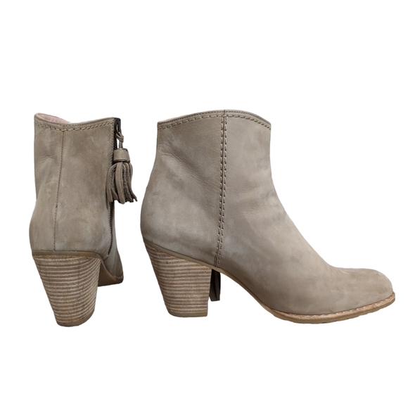 Stuart Weitzman Shoes - Stuart Weitzman Suede Tan Booties
